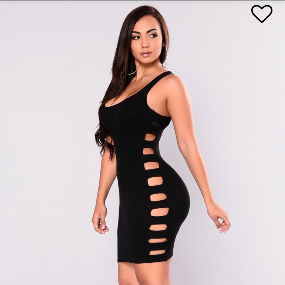 Fashion Nova Liraz Cutout Dress Brand New